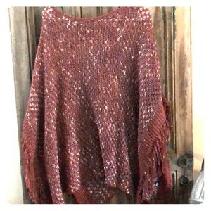 NWOT BKE Poncho